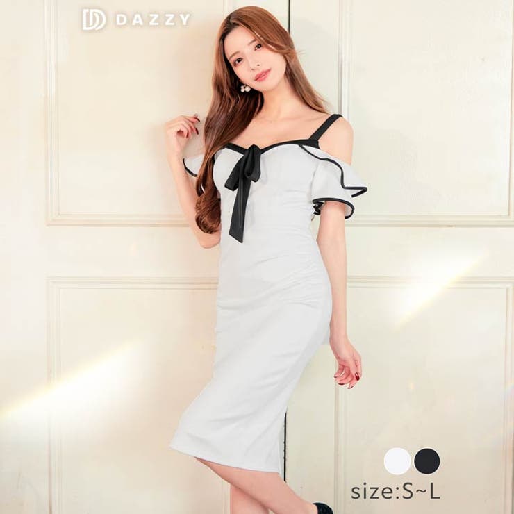 オフショルダー　キャバドレス オフショルダー ミニドレス - sugar