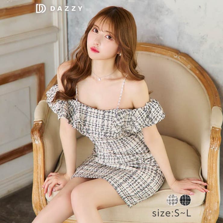 キャバ ドレス パール[品番：DY000028214]｜Dazzy（デイジー）の