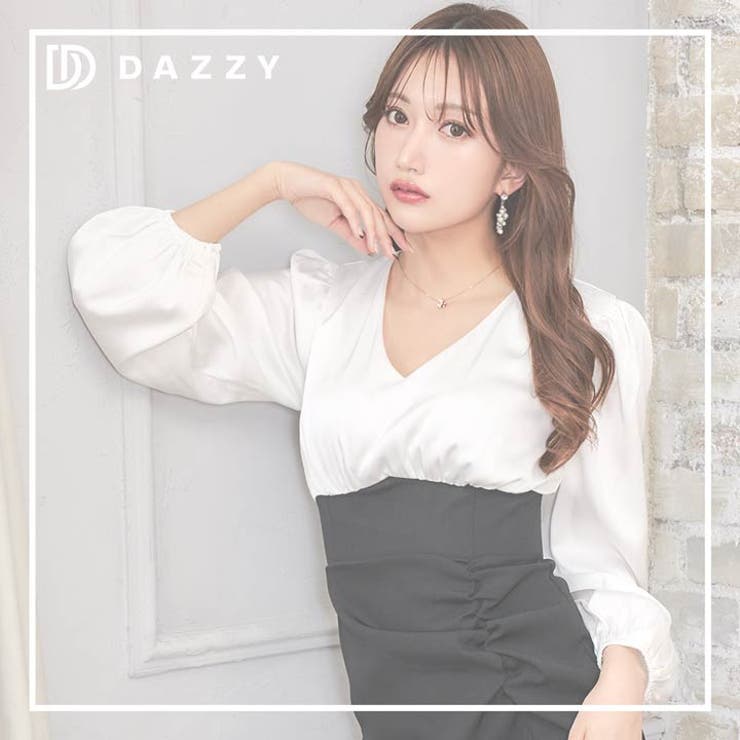 キャバ ドレス スクエアネック[品番：DY000026991]｜Dazzy（デイジー）のレディースファッション通販｜SHOPLIST（ショップリスト）