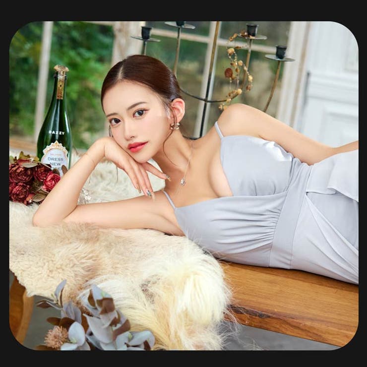 DAZZY キャバドレス2点セット【Mサイズ】 （dazzy 狭かっ lounge  