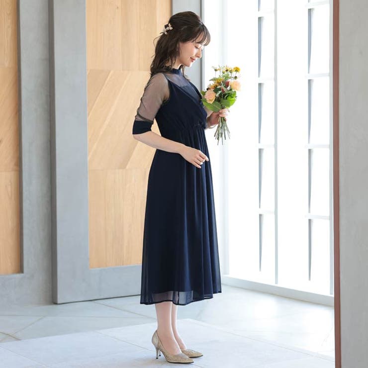驚きの価格が実現！ ドレス 結婚式 パーティードレスカッシュクール デザインドレス ワンピース