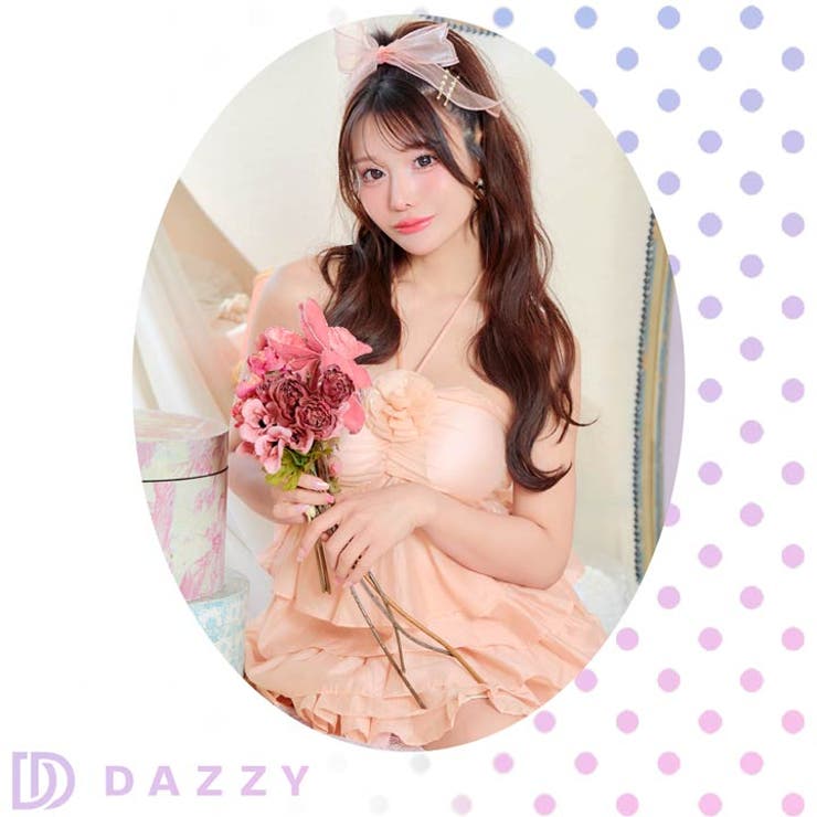 デイジーストア キャバドレスローズ ホルターネック[品番