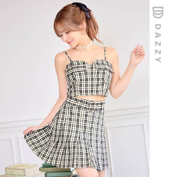 DAZZY チェック柄ドレス S~Lサイズ 楽天市場】Dazzy デイジーストア キャバドレス チェック柄 V