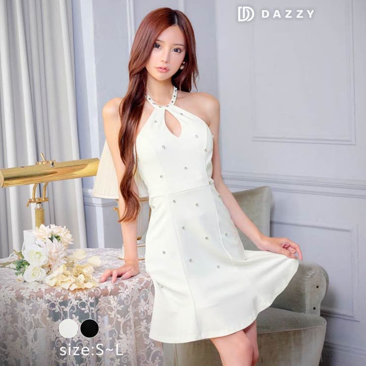 デイジーストア キャバドレス ラインストーン[品番：DY000030102]｜Dazzy（デイジー ）のレディースファッション通販｜SHOPLIST（ショップリスト）