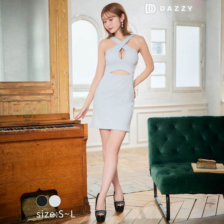 デイジーストア キャバドレス クロスネック[品番：DY000029997]｜Dazzy