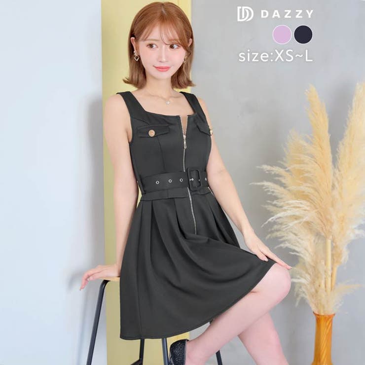 デイジーストア キャバドレス フロントジップ | Dazzy | 詳細画像6 