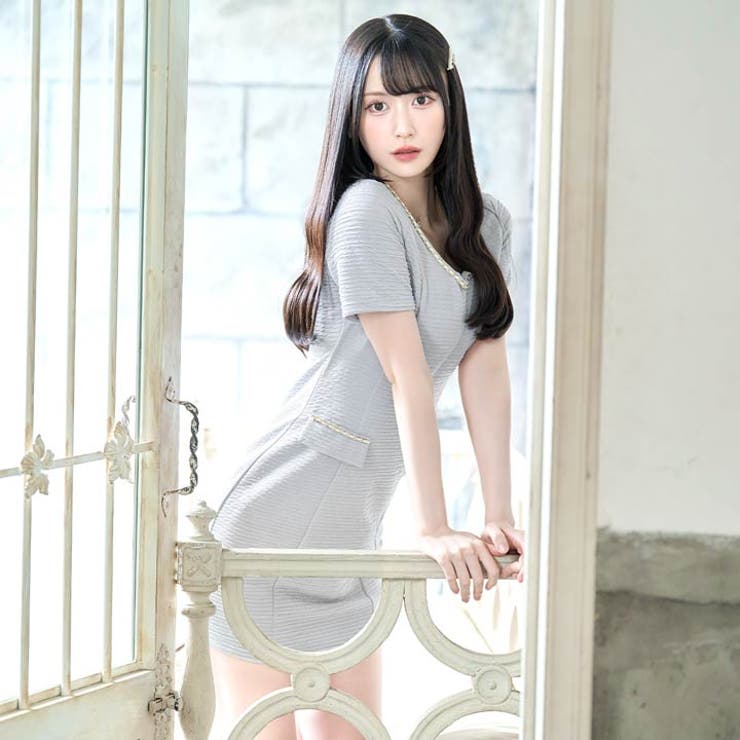 デイジーストア キャバドレス チェーンネック | Dazzy | 詳細画像7 