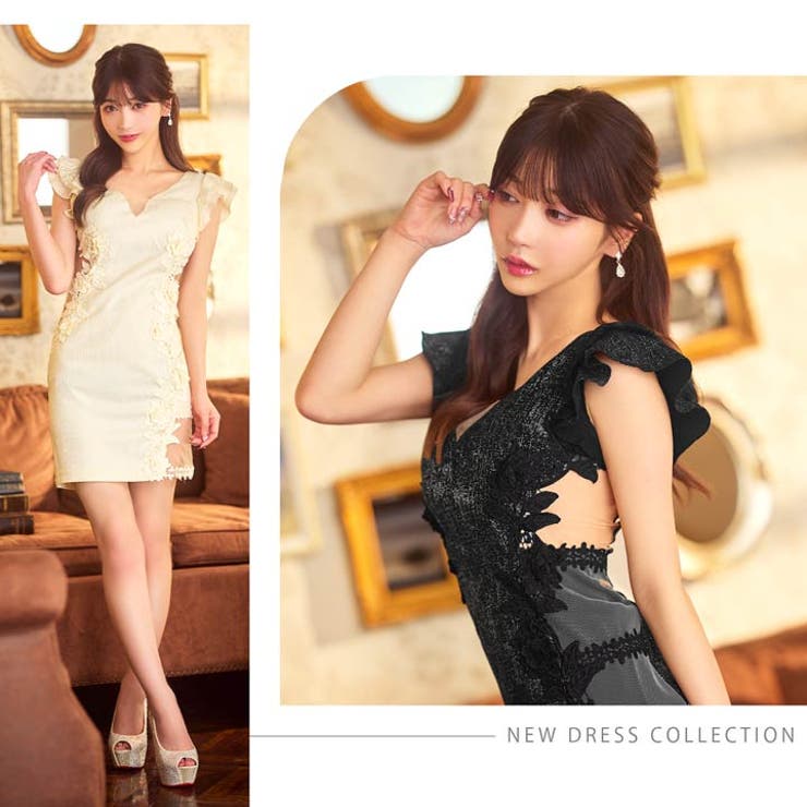 デイジーストア キャバドレス ジャガード | Dazzy | 詳細画像13 