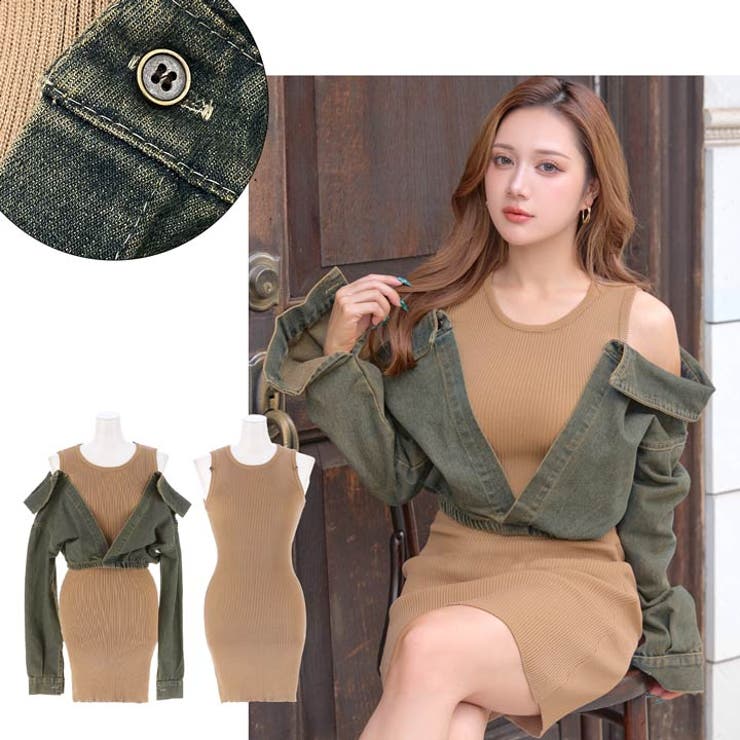 デイジーストア ワンピース デニムジャケット | Dazzy | 詳細画像14 