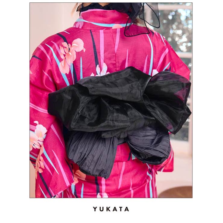  ワンカラーシアーチュール兵児帯 | Dazzy | 詳細画像3 