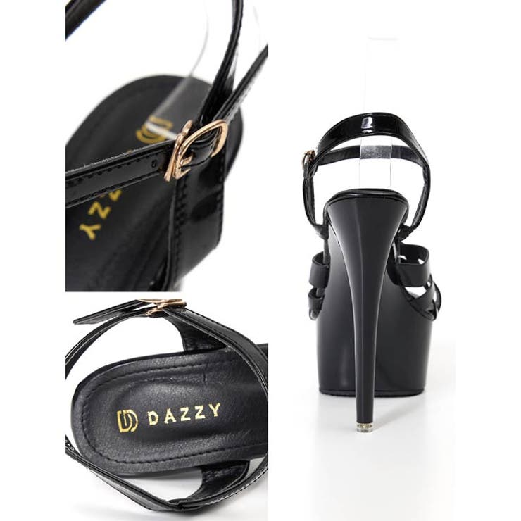 サンダル レディース ヒール[品番：DY000030804]｜Dazzy