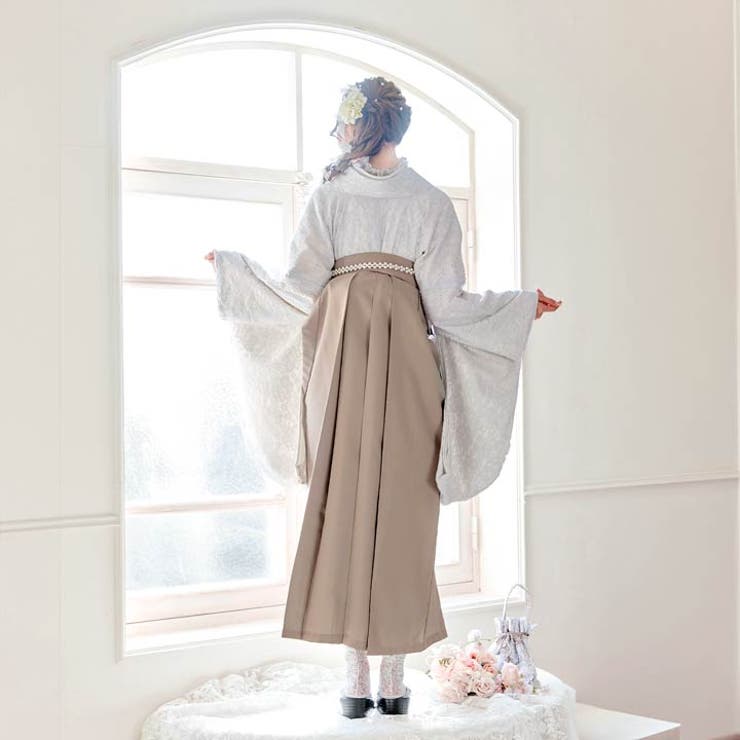 [3点SET]総フラワーレース二尺袖・袴 | Dazzy | 詳細画像7 