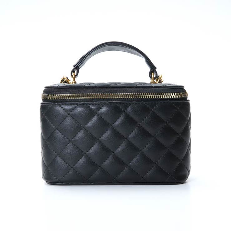 [2way]キルティングバニティチェーンショルダーバッグ | Dazzy | 詳細画像4 