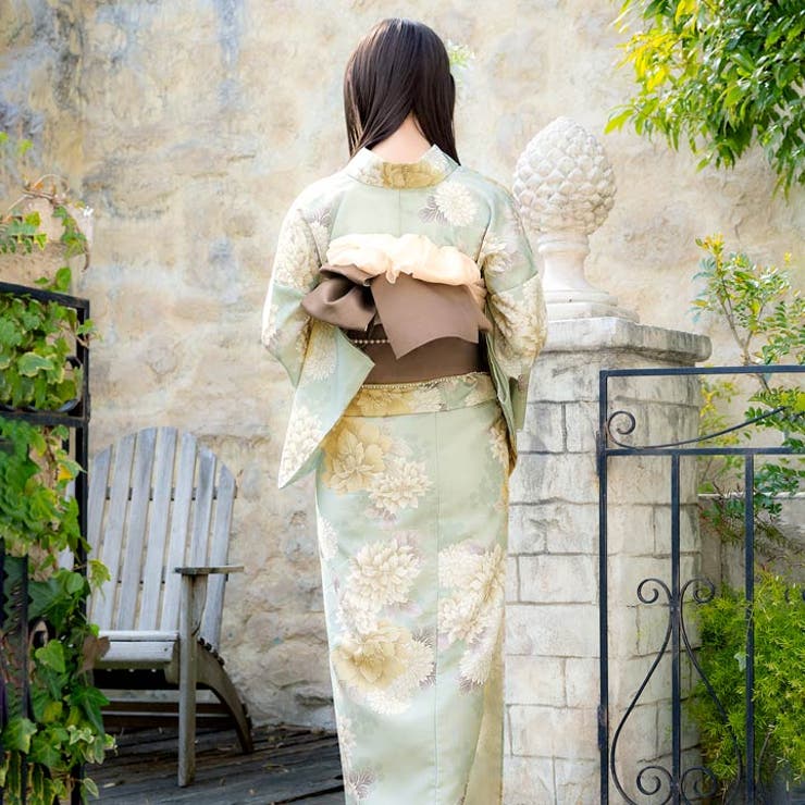 紫×市松×紅葉×牡丹 京都呉服店高級浴衣♡ 紫×市松×紅葉×牡丹 京都呉服店高級浴衣♡ レディース