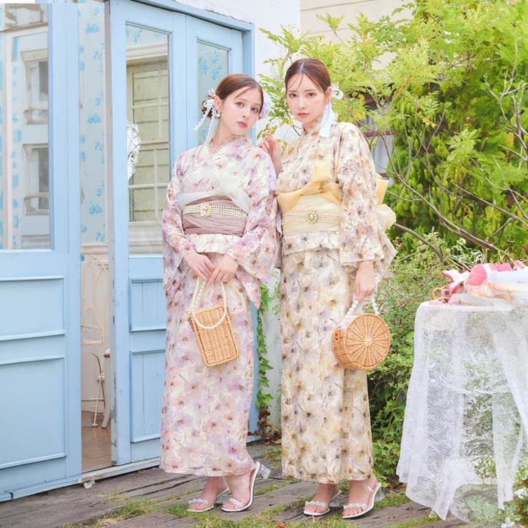 水彩 パステル 花柄 | Dazzy | 詳細画像3 