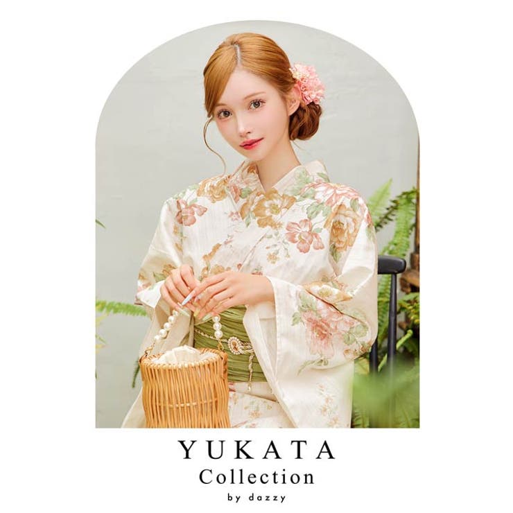 Prices down2】浴衣 レディース 単品 「ピンク 薔薇」 S F TL LL