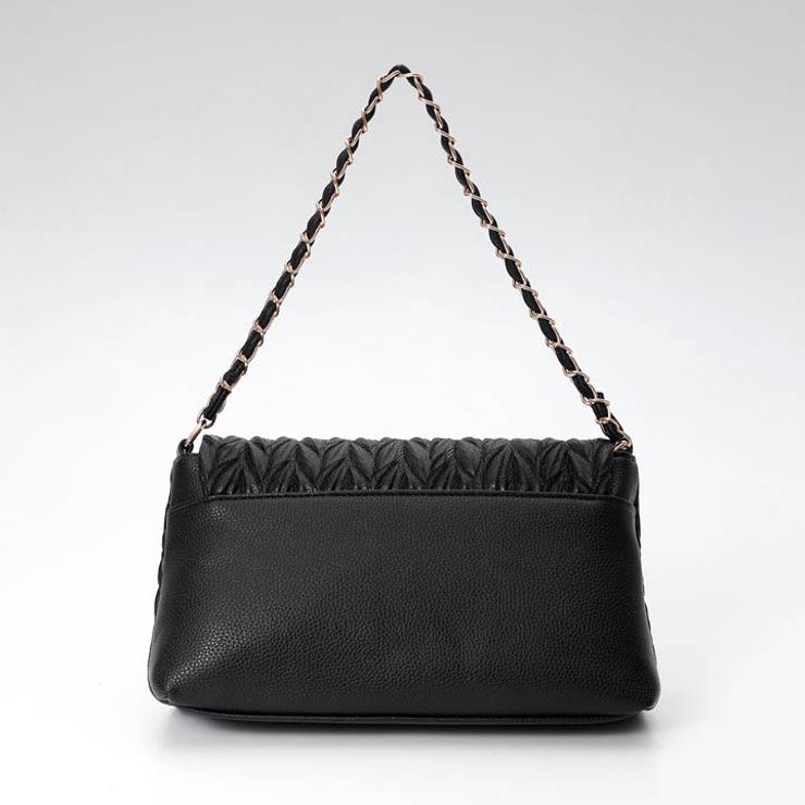 キルティングデザイン パーティーバッグ 2way] ギャザーキルティングモチーフハンド＆ショルダーバッグ