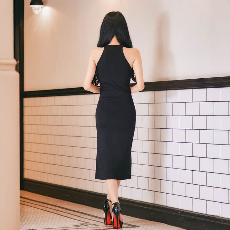 アメスリカットアウトスリットニットワンピース [カジュアル dazzy | Dazzy | 詳細画像9 