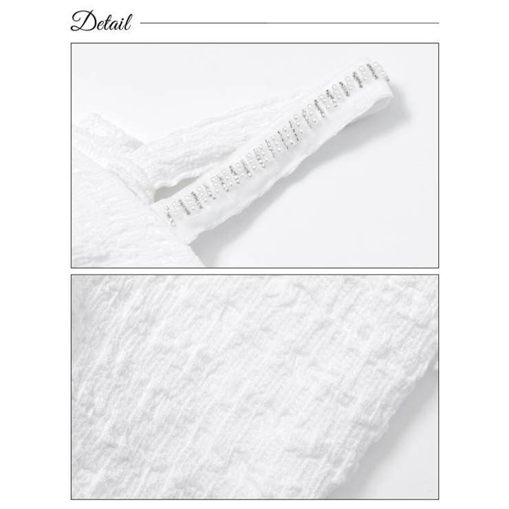 [SML 3サイズ展開] オフショルジップサイドシアーチュール長袖タイトミニドレ… | Dazzy | 詳細画像11 