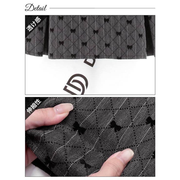 襟付きジャガードリボンフロントジップAラインミニドレス　S 襟付きジャガードリボンフロントジップAラインミニドレス S XSサイズ