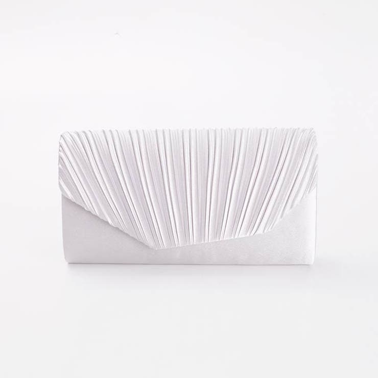 [2way] ルミナスサテンプリーツクラッチ＆ショルダーバッグ | Dazzy | 詳細画像5 