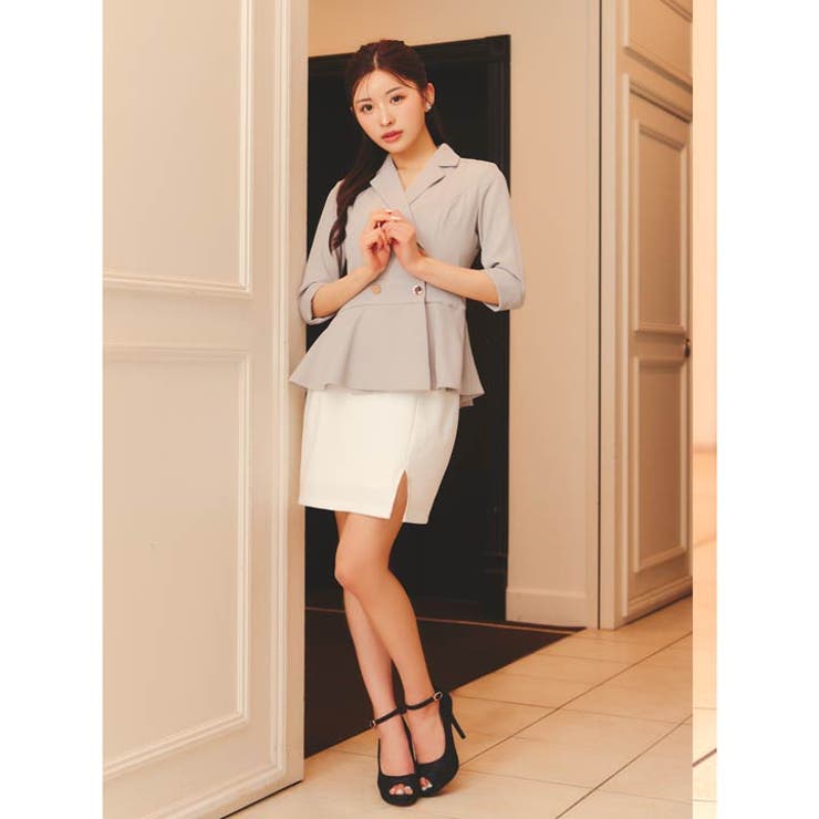 [10cmヒール] グリッターラメストライプストラップ付きオープントゥパンプス … | Dazzy | 詳細画像8 