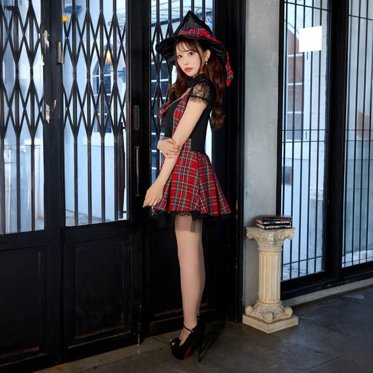 [4点SET]ガーリーパンク魔女コスチューム | Dazzy | 詳細画像7 