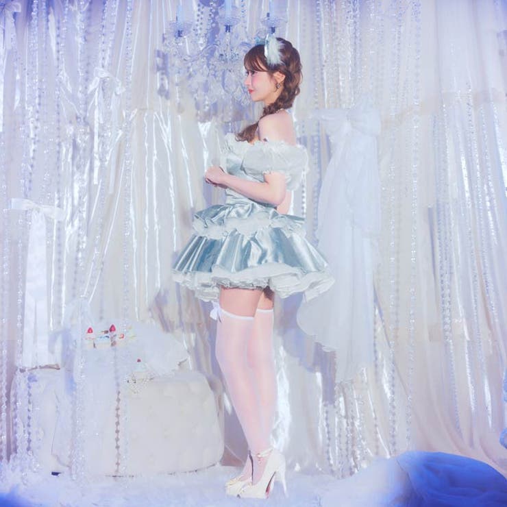 [2点SET]プリンセスアイドルオフショルセットアップコスチューム [ コスプレ | Dazzy | 詳細画像9 