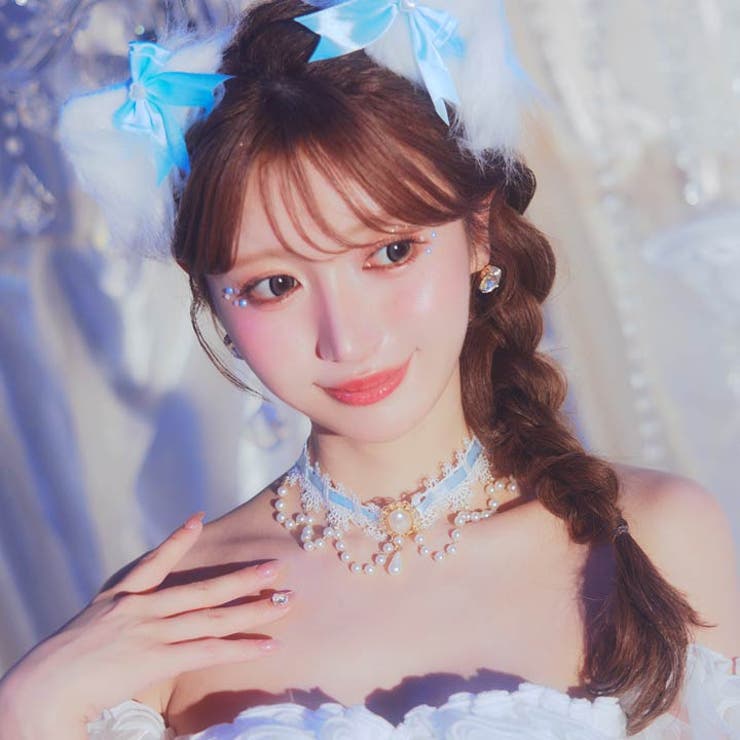 プリンセスアイドルレースリボンチョーカー [ コスプレ | Dazzy | 詳細画像2 