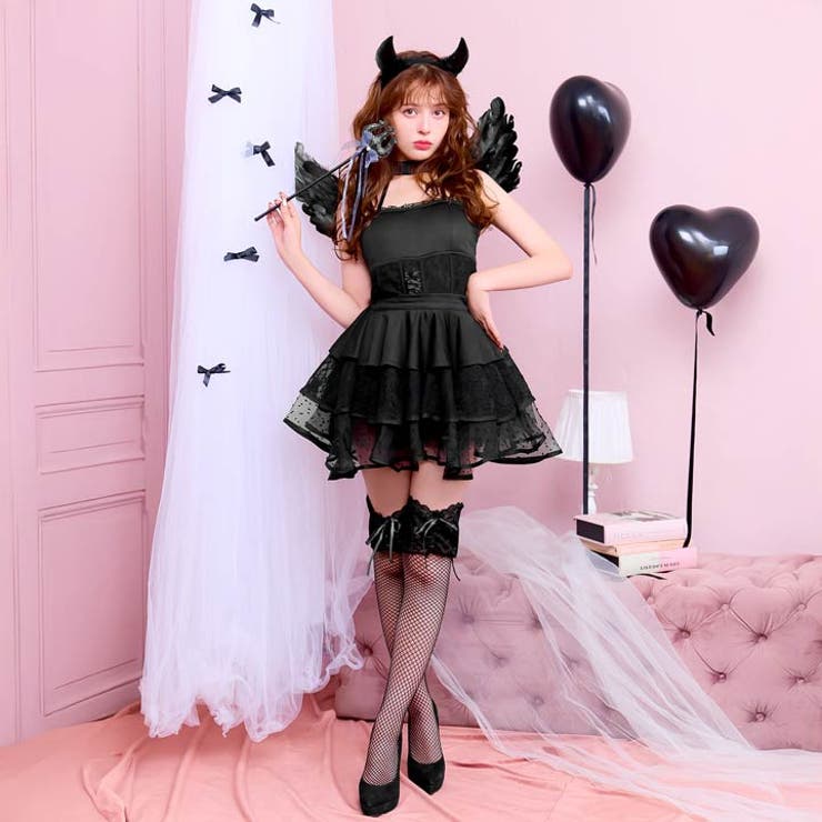 [6点SET] スウィートデビルコスチューム [ | Dazzy | 詳細画像2 