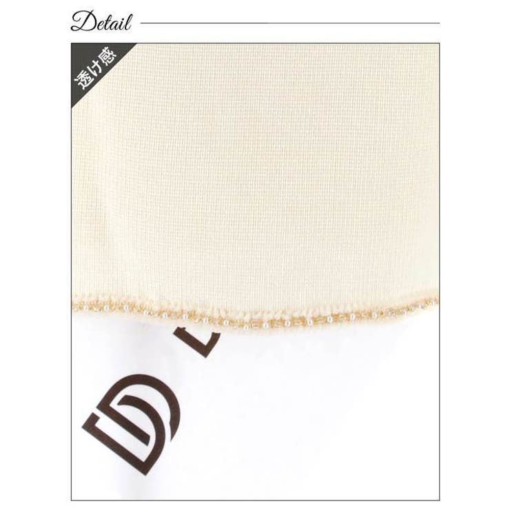 襟付きフロントボタンパールビジュー半袖タイトミニ丈キャバドレス[SML 3サイズ… | Dazzy | 詳細画像14 