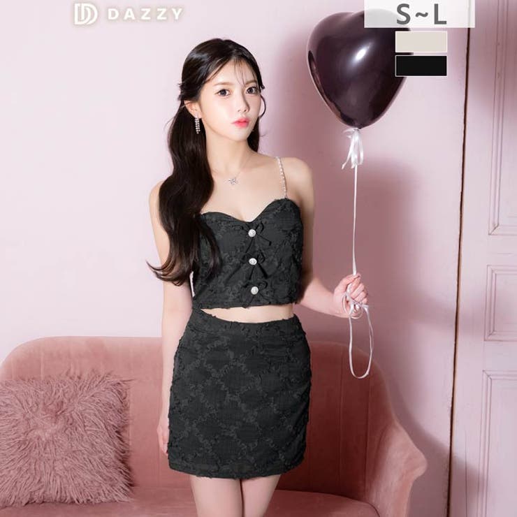 フリル 格子 フロント | Dazzy | 詳細画像7 