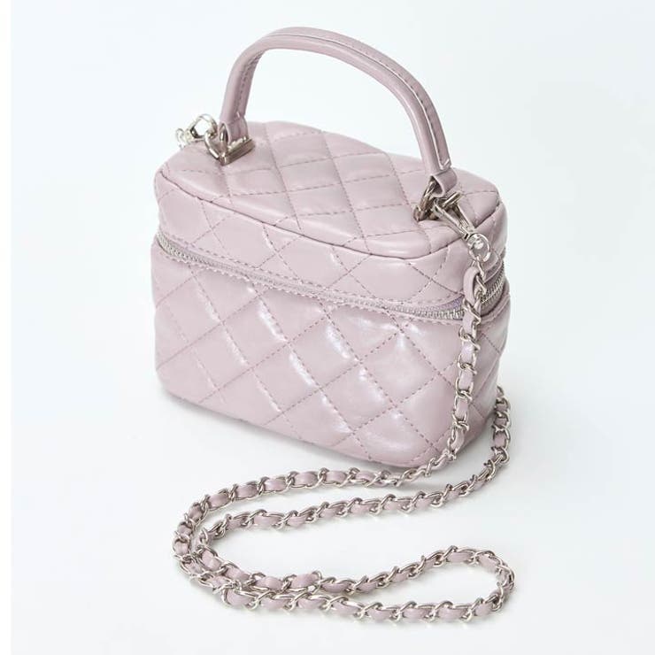 [2way]ダスティキルティングバニティハンド＆ショルダーバッグ | Dazzy | 詳細画像6 