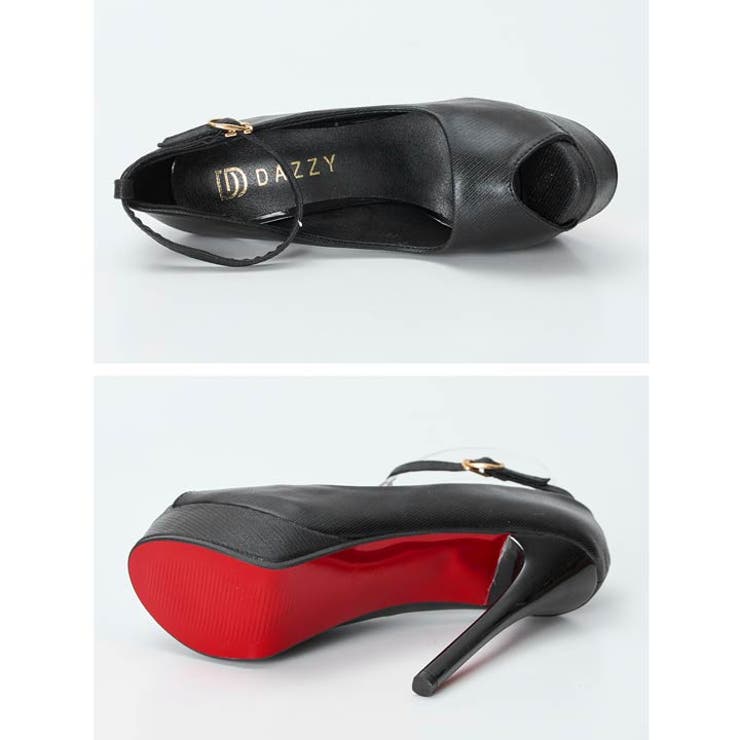 [13 5cmヒール]エレガント ラメストラップ | Dazzy | 詳細画像9 