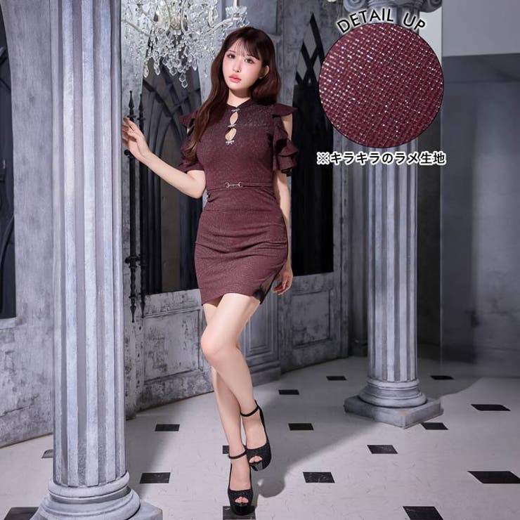 ラメ リボン ビジュー | Dazzy | 詳細画像2 