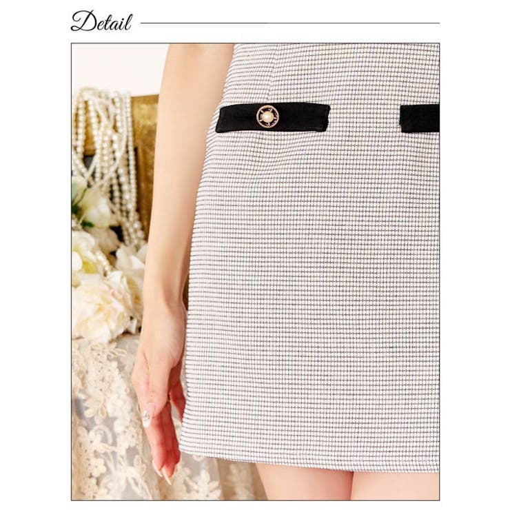 ツイード ジップ バイカラー | Dazzy | 詳細画像13 