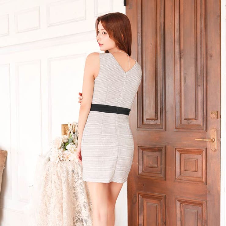 ツイード ジップ バイカラー | Dazzy | 詳細画像8 