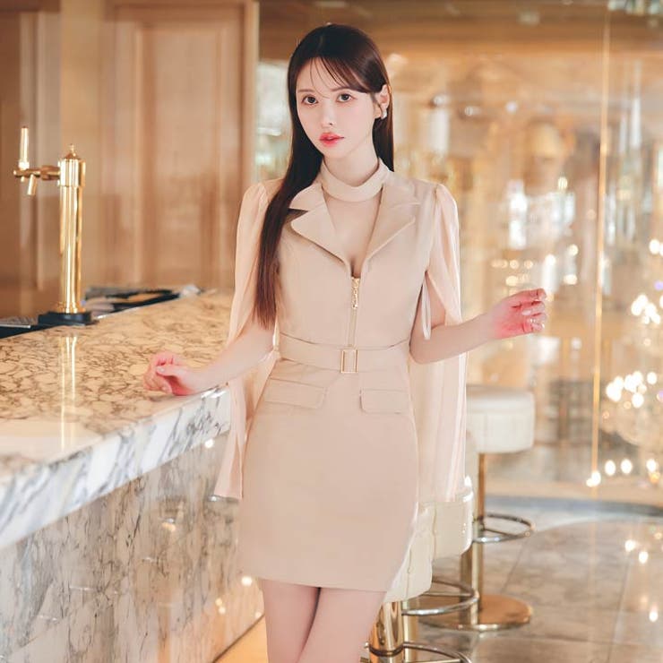 ファスナー テーラードカット スリーブ | Dazzy | 詳細画像5 