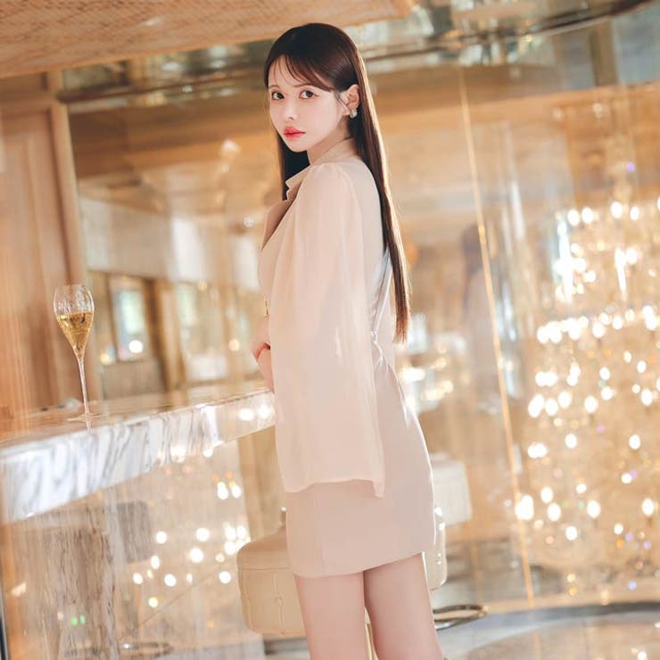 ファスナー テーラードカット スリーブ | Dazzy | 詳細画像9 