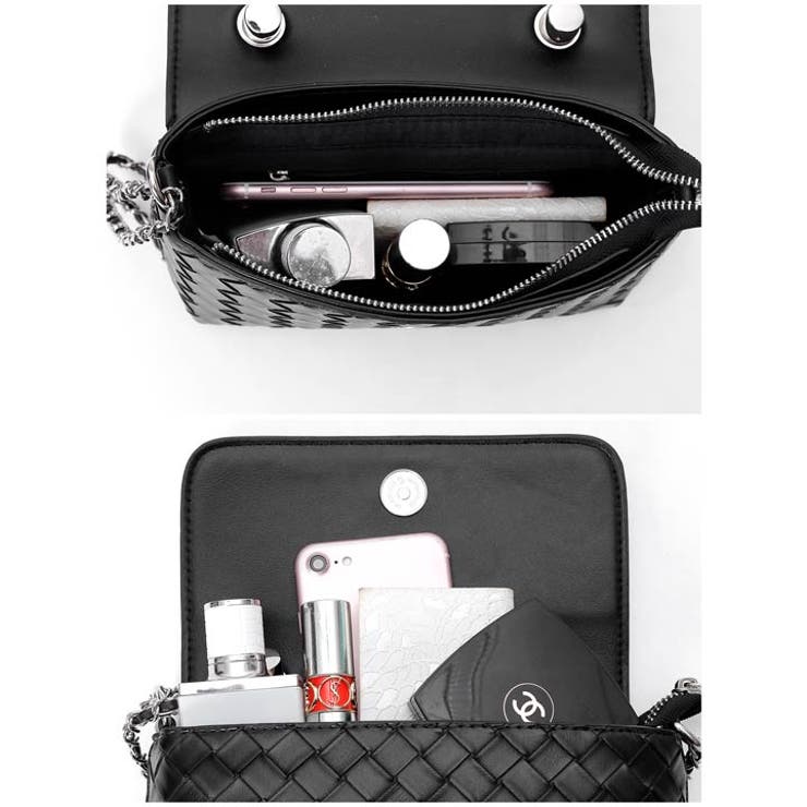 [2way]フラップレザー ブレイド ハンド ＆ ショルダーバッグ | Dazzy | 詳細画像12 