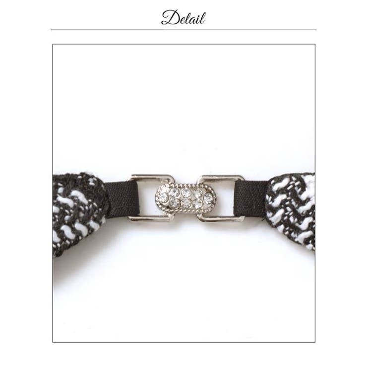 えちえち谷間魅せジップチェック柄ツイードマーメイドミニ丈キャバドレス[SML 3… | Dazzy | 詳細画像19 