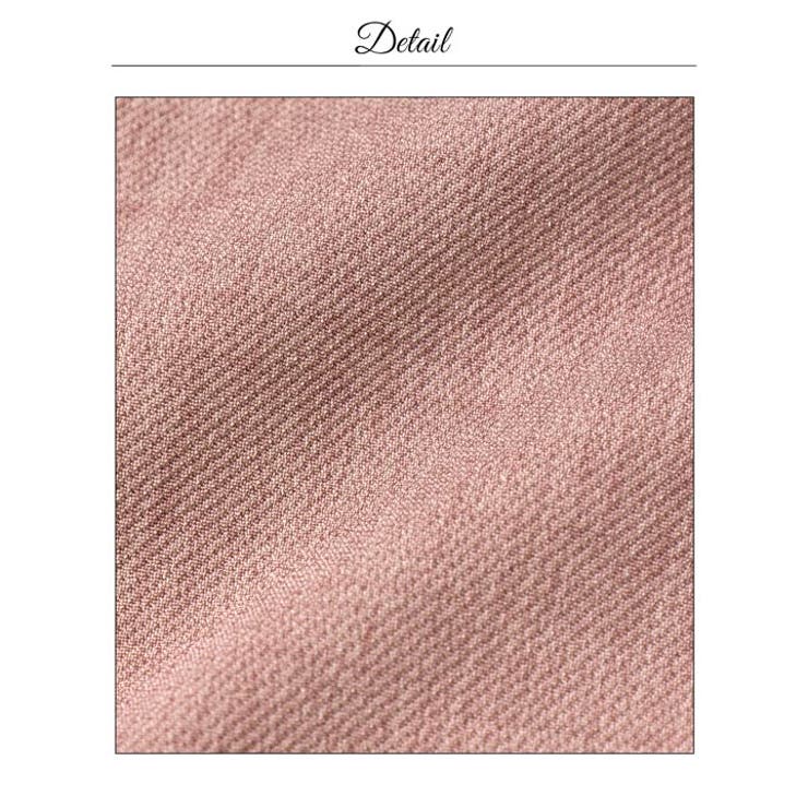 襟付きファスナーパールボタンビジューマーメイドミニ丈キャバドレス | Dazzy | 詳細画像18 