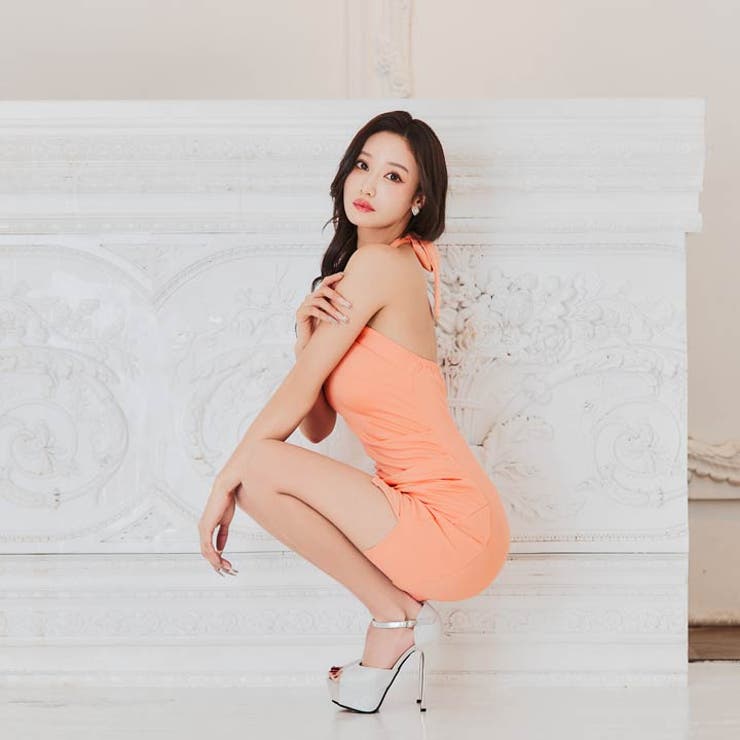 美デコルテが際立つ胸元クロス×煌めく谷間ビジュータイトミニ丈キャバドレス[SML… | Dazzy | 詳細画像11 