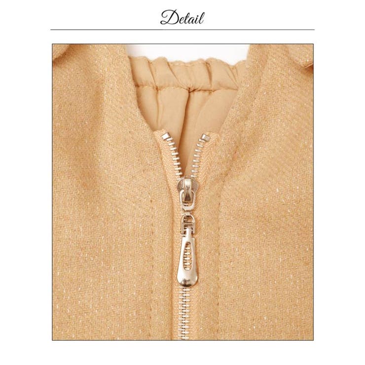 フロントジップグリッターチェーンAラインミニ丈セットアップキャバドレス[SML … | Dazzy | 詳細画像19 