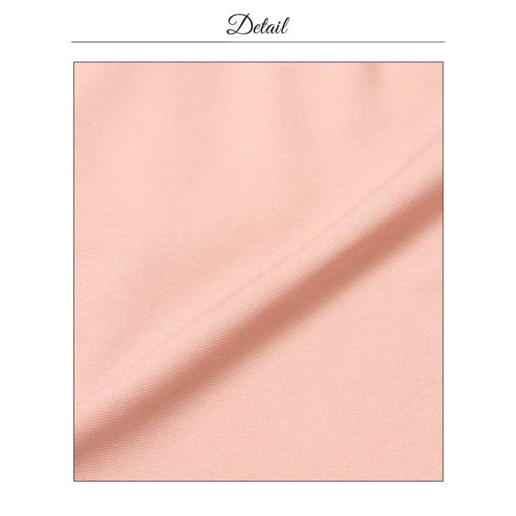 [伊藤桃々着用]色っぽ谷間魅せ叶う×ウエストカットがセクシーなビジューアメスリタ… | Dazzy | 詳細画像19 