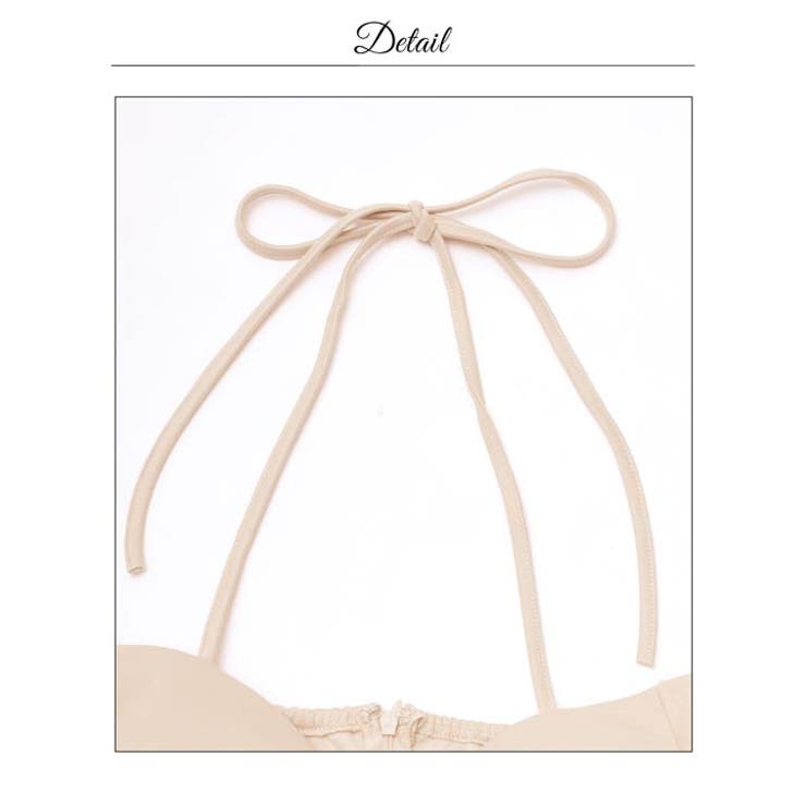 谷間魅せ×二の腕カバーリボンモチーフホルターコードオフショルタイトミニ丈キャバド… | Dazzy | 詳細画像15 