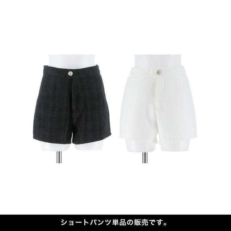 [伊藤桃々着用]ツイードショートパンツ[カジュアル/dazzy closet] | Dazzy | 詳細画像2 