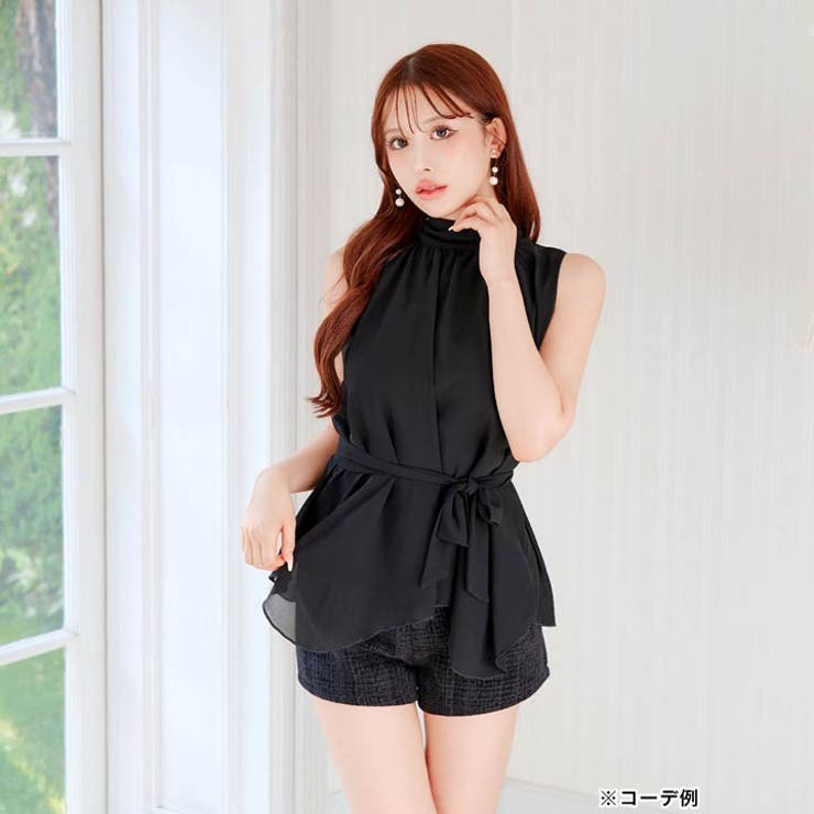 [伊藤桃々着用]ツイードショートパンツ[カジュアル/dazzy closet] | Dazzy | 詳細画像9 