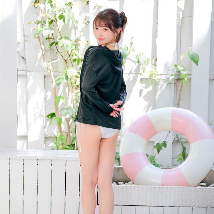 [単品]フード付きジップラッシュガード 水着【dazzy beach | Dazzy | 詳細画像11 