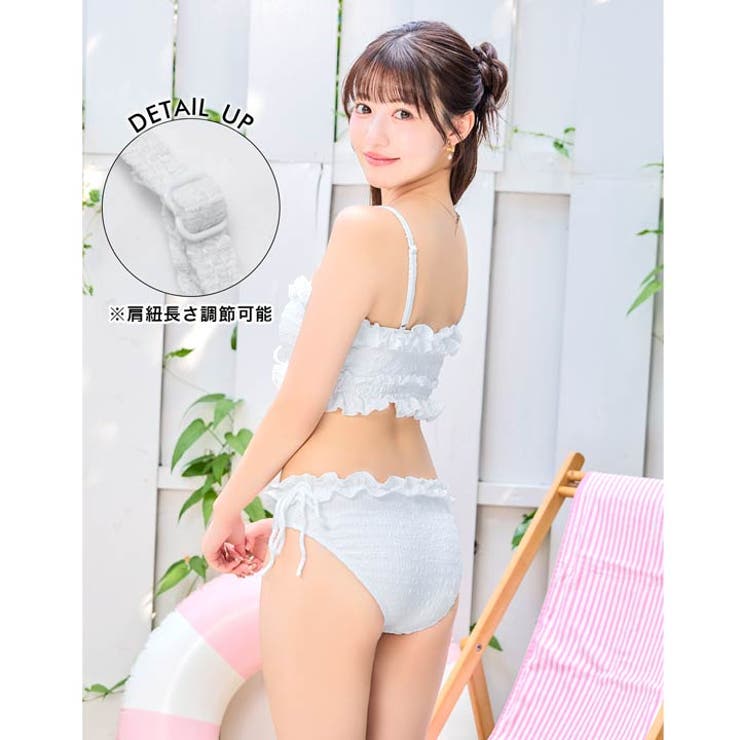 [2点SET]シャーリングフリルビキニ 水着【dazzy beach | Dazzy | 詳細画像5 
